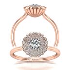 0,50 Karat Pırlanta Fantezi Yüzük