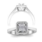 Baget Pırlanta Tasarım Yüzük