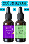 Baobab Yağı ve Avokado Yağı (20ml + 20ml) -%100 Doğal Soğuk Sıkım Yüz Yogası Yağı Seti