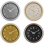 GALAXY PREMİUM  1975-FG-AC-TA-KR SERİSİ  DUVAR SAATİ  KASA=SİYAH-İ.YEŞİL-GOLD-FÜME ÇERÇEVE:BAKIR-GOLD-KREM-GRİ 