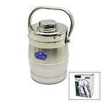 METAL KOVA 3LÜ SEFER TASI SAKLAMA KABI 1.6LT 