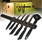 Mıknatıslı Paslanmaz Duvar Bıçak Askısı Standı 55 Cm Aparat 