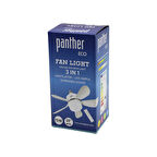 3İN1 VANTİLATÖR - LED AMPUL - SİVRİSİNEK KOVAR KUMANDALI 20 İNÇ 15W 3-KADEME HIZ 18X52CM BRKT-137252 (4490)