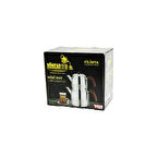 FİLİNTA MİNİ BOY ÇELİK ÇAYDANLIK SETİ ÇİFT KAPAKLI RENKLİ BAKALİT KULP ÜST DEMLİK: 1LT - ALT SULUK: 1.5LT KENDİNDEN SÜZGEÇLİ (4490)