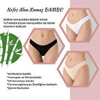 G-Box 936 Kadın Bambu 3'Lü String