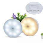 Şarjlı Sensörlü Gece LED Lambası (5224)