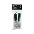 5Lİ MİNİ=7.7CM METAL ÇIRPICI PLASTİK SAPLI=7.8CM TOPLAM UZUNLUK=15.5CM (5224)