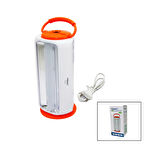 ÜÇGEN DİKEY MODEL EL FENERİ LAMBA 3 PARÇA  TUBE TÜP LED - 54SMD FİŞ ŞARJLI - POWERBANK - SOLAR GİRİŞ SOKETLİ (5224)