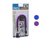 METAL - RENKLİ SİLİKON KAPLI KUBAR - BATARYA BORUSU TOPAÇ BAŞLIK= KADEMELİ 360 DERECE YAYLI VAKUMLU AMBALAJ (5224)