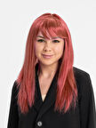 Kızıl Renk Düz Kesim Uzun Parti Peruğu Takma Saç (5224) AZ-522489Gosa4766