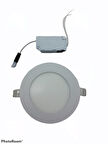 6W SIVA ALTI YUVARLAK LED PANEL (5224)