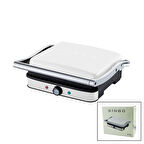 BEYAZ IZGARA VE TOST MAKİNESİ AYARLANABİLİR ISI 180 DERECE AÇILABİLİR ÜST GÖVDE SSM-2571 (5224) AZ-5224Gok112033