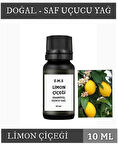 LİMON ÇİÇEĞİ Uçucu Yağ Buhurdanlık Esansı Oda Kokusu DİFÜZÖR Uçucu Esansiyel Yağ Buhur Yağı 10 ML.