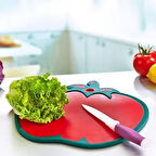 Domates Figürlü Kaydırmaz Kesme Tahtası Doğrama Panosu