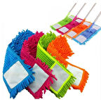 Paspas Yedeği Mikrofiber Makarna Mop Paspas Yedeği 40 Cm