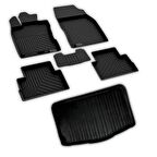 Nissan Qashqai Ferrous 4D Paspas ve Visia Alt 3D Bagaj Havuzu 2014 2021