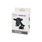 ARAÇ - OTO TELEFON TUTUCU  360° KADEMELİ-UZAYAN-KISALAN KOL  VANTUZLU - OYNAR BAŞ VE KOLLAR (5332)