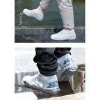 Beyaz Silikon Ayakkabı Kılıfı (M Beden)