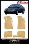Rizline Audi A4 2001 Model(Eski Kasa) BEJ 3D Havuzlu Paspas