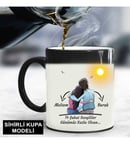 Sevgililer Günü Temalı Sihirli Kupa Bardak