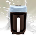 Homend Vintage Pottoman Milk In 1875H Sütlü Türk Kahve Makinesi Mavi