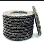 Avuç Taşlama Makinesi İçin 115mm 10 Adet Yaprak Zımpra 10lu Flap Disk Alüminyum Oksit Aşındırma