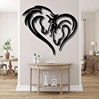 Sevimli At Dekoratif dekor tablo 