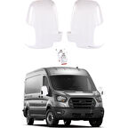 Ford Transit 2014 Üzeri Paslanmaz Çelik Ayna Kapağı 
