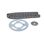 KUBA CG ZİNCİR DİŞLİ SETİ 36T-15T-110 L(ÇELİK JANTLI)