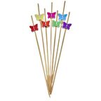 RENKLİ KELEBEKLİ UZUN SUNUM KÜRDANI