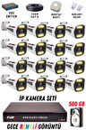 FURY 16 Kameralı Ip Güvenlik Kamerası Seti 4mp Gece Renkli Su Geçirmez 1506 500GB