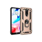 Smcase Xiaomi Redmi 8A Kılıf Vega Yüzüklü Çift Katmanlı Tank Kapak 