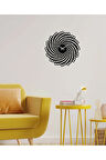 Artroya Petekli Metal Duvar Saati   -Ev Ofis  - 50 x 50 - cm - Siyah - CLOCK-074