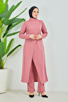 Tesettür Tunik Pantolon Takım BRC8075 Gül Kurusu