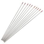 Kırmızı Tungsten Elektrod Argon İğnesi 2.4x175 MM - 10 Adet