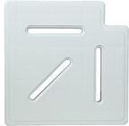 Waterfun Havuz Izgara Köşe Parçası 30 Cm 90 Derece ( 30 cm' lik ızgara için üretilmiştir.)