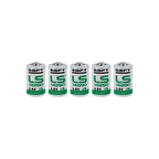 Saft LS14250 - 1/2 AA 3.6V Li-SOCI2 Lithium Pil 5 Li Paket