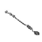 Altıgen Anadolu Motifi Temalı Arnavut Zincirli Tek Kamçılı Kararmaz Metal Püskül