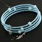 Helezon Kristal Boncuk Trend Bileklik