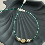 İnci Kum Boncuk Kolye