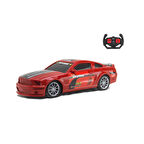1/16 Ölçek Uzaktan Kumandalı Spor Araba Mustang Kırmızı