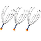 3B Trend 3 Adet Baş Kafa Saç Masaj Aleti Kaşıma Teli