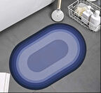 3B Trend Kaymaz Tabanlı Su Emici Banyo Ve Mutfak Paspası 58x38cm Yazısız Model