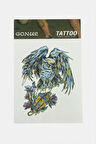 Baykuş Tattoo Dövme Sticker