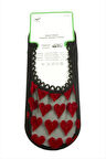 Kalp Dantel Babet Çorap