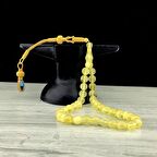 1000 AYAR KAZAZ PÜSKÜLLÜ DAMLA KEHRİBAR TESBİH