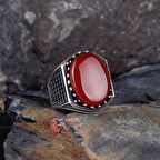 925 AYAR GÜMÜŞ OVAL MODEL AKİK VE MİKRO TAŞLI YÜZÜK