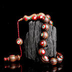 Sistemli Kâfur Ağacı 17'li Efe Maskot Model Tesbih