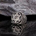 HZ SÜLEYMAN MÜHRÜ 925 AYAR GÜMÜŞ ERKEK YÜZÜK