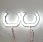 135mm Cotton Angel Halka Beyaz 2 Adet , far içi halka , pamuk angel , U Tipi cotton angel